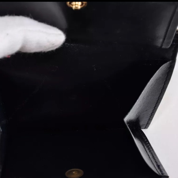 AUTH MCM White Bi-fold Leather Wallet - Picture 7 of 8